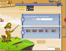 Tablet Screenshot of lions-enrages.minitroopers.fr