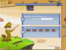 Tablet Screenshot of cusmele-verzi.minitroopers.com