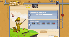 Desktop Screenshot of lilliputien.minitroopers.com