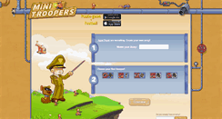 Desktop Screenshot of juzni-front.minitroopers.com