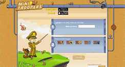 Desktop Screenshot of lupii-albi.minitroopers.com